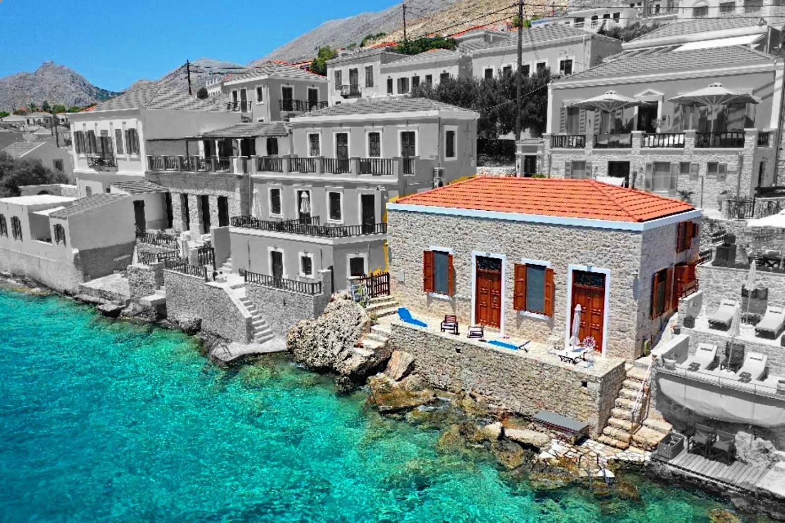 Villa Electra Chalki Town Bagian luar foto