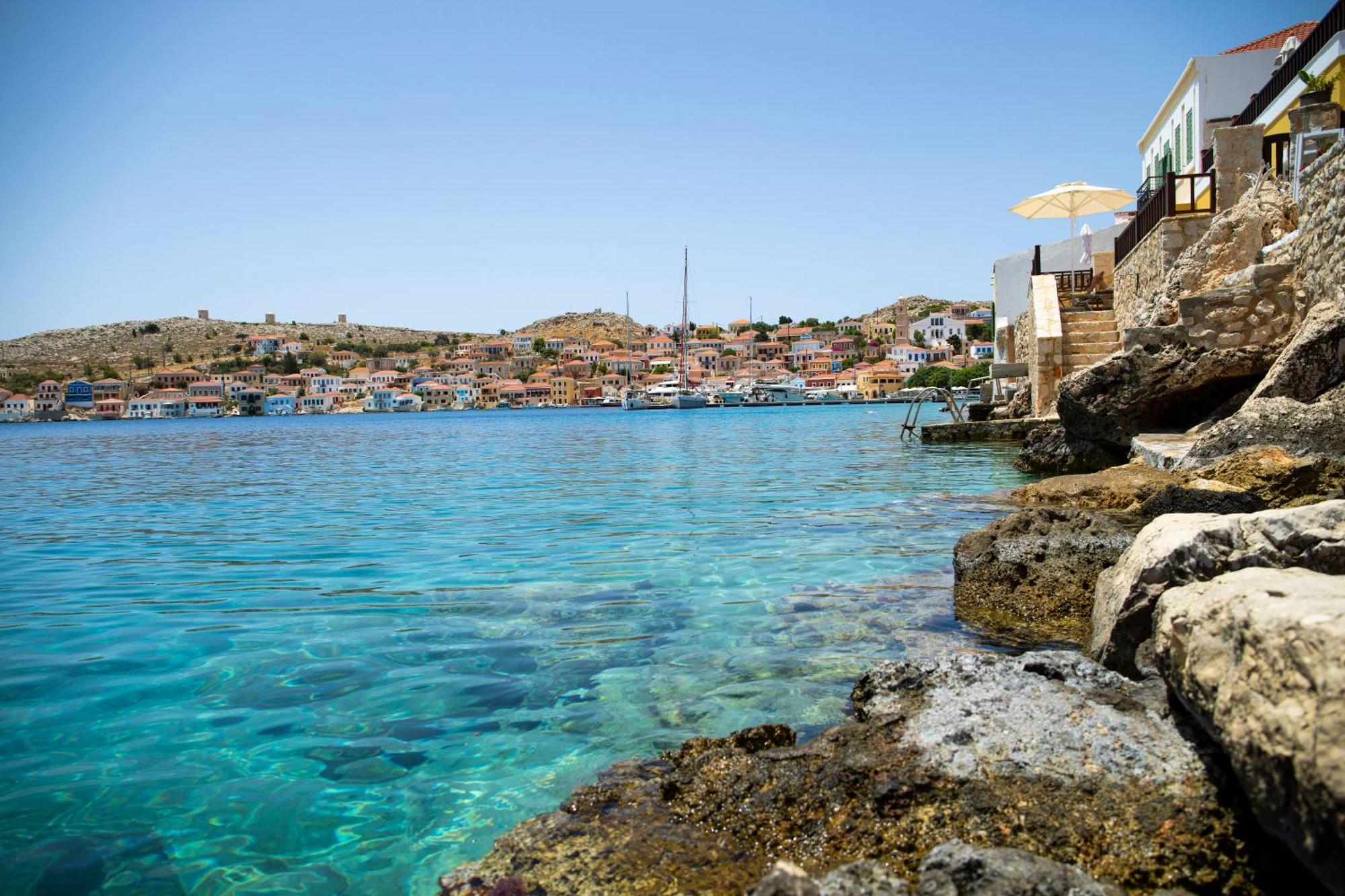 Villa Electra Chalki Town Bagian luar foto