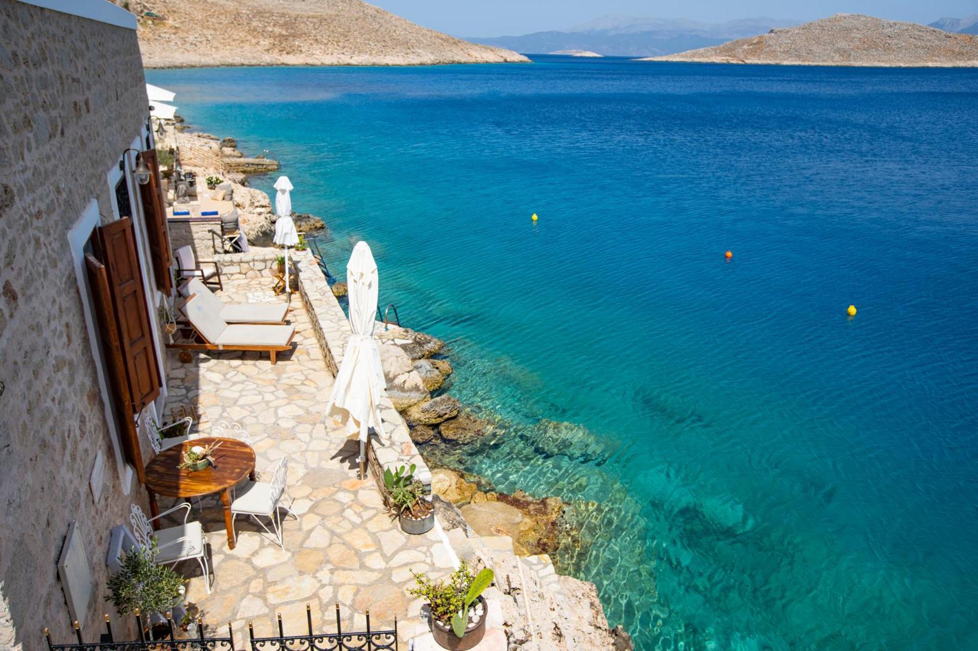 Villa Electra Chalki Town Bagian luar foto