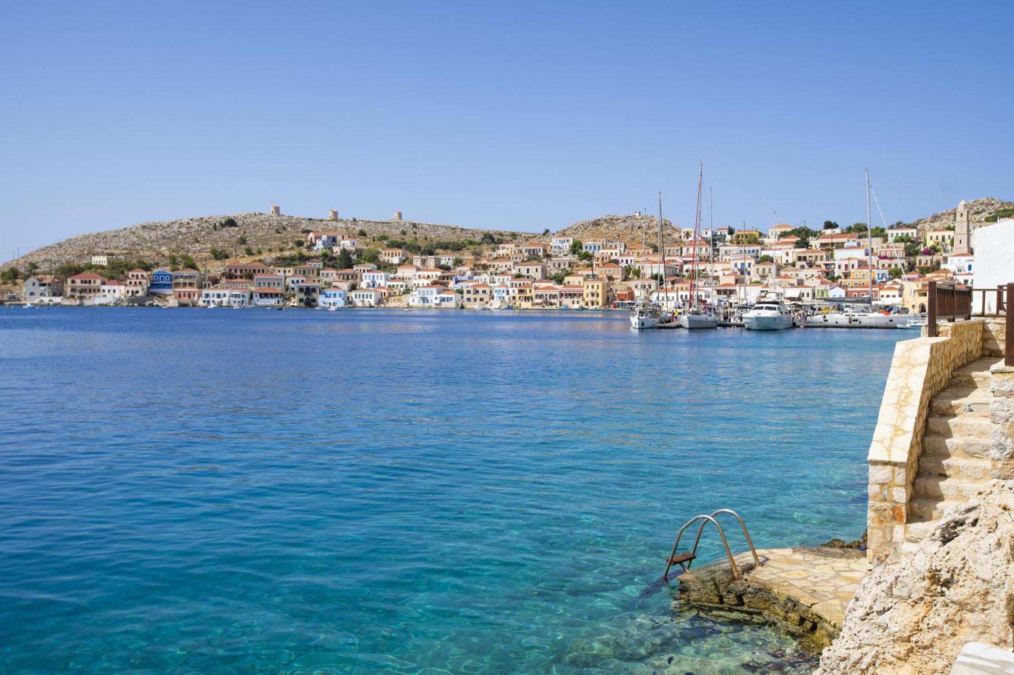 Villa Electra Chalki Town Bagian luar foto