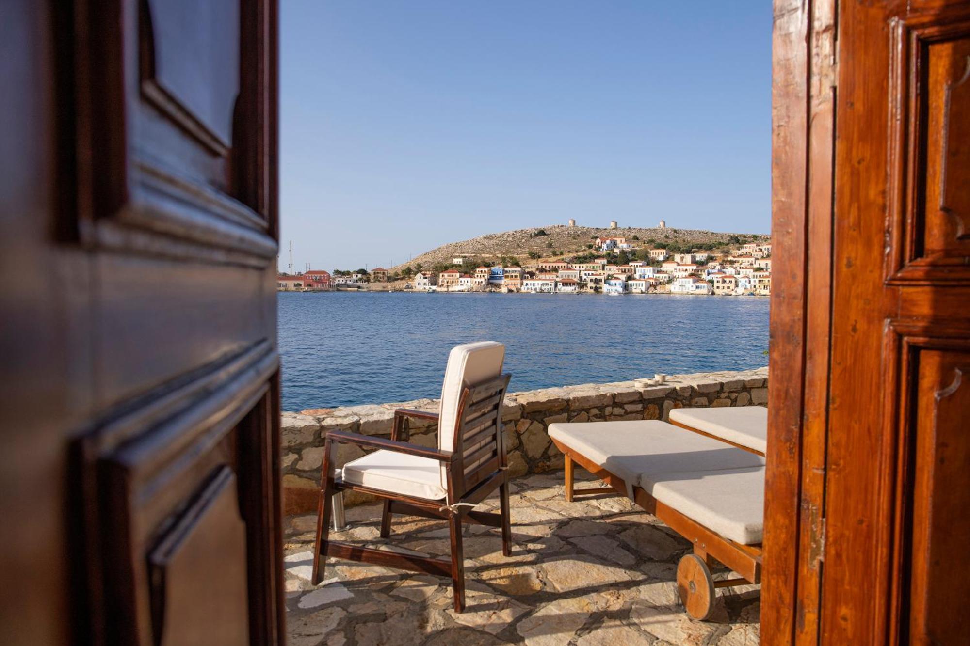 Villa Electra Chalki Town Bagian luar foto