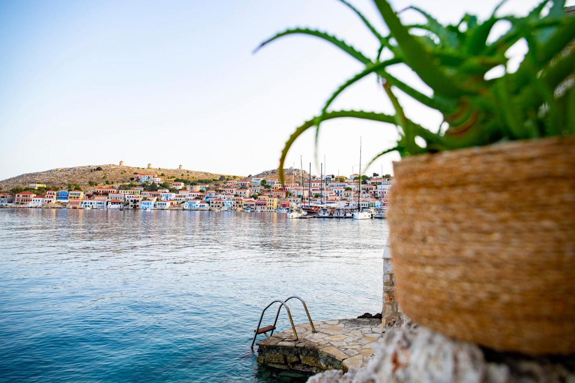 Villa Electra Chalki Town Bagian luar foto