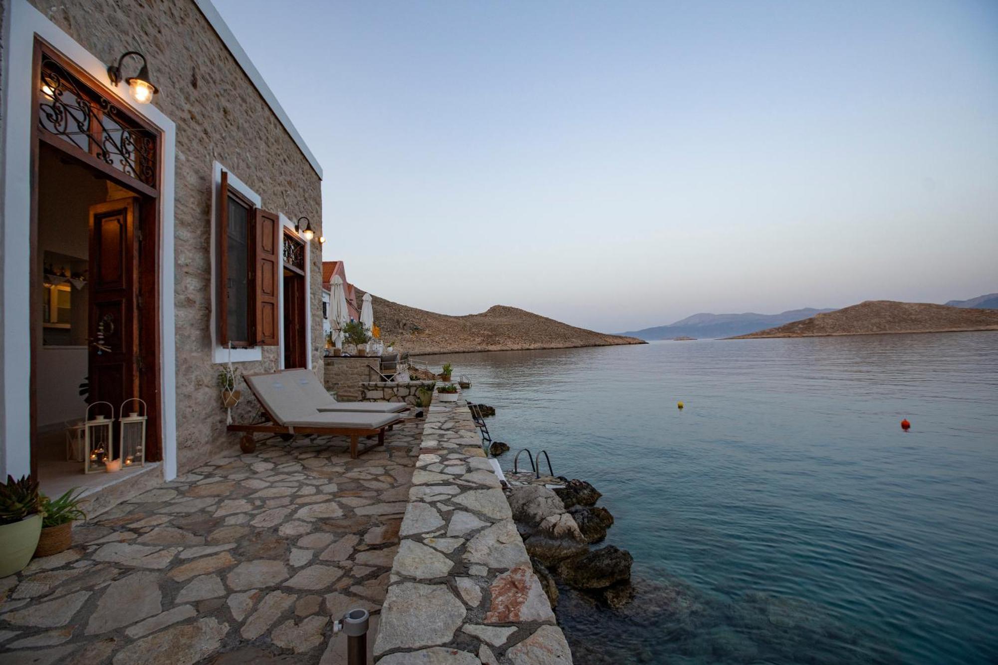Villa Electra Chalki Town Bagian luar foto