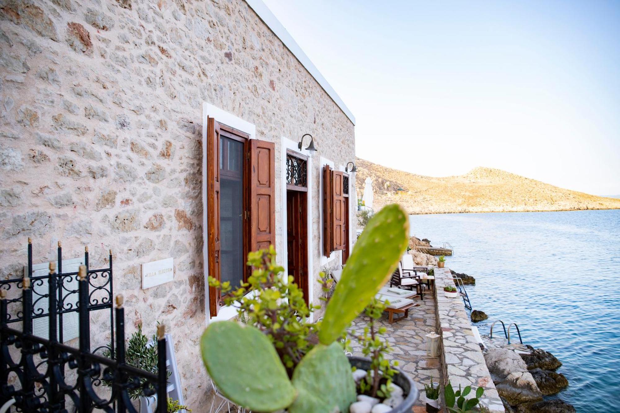 Villa Electra Chalki Town Bagian luar foto