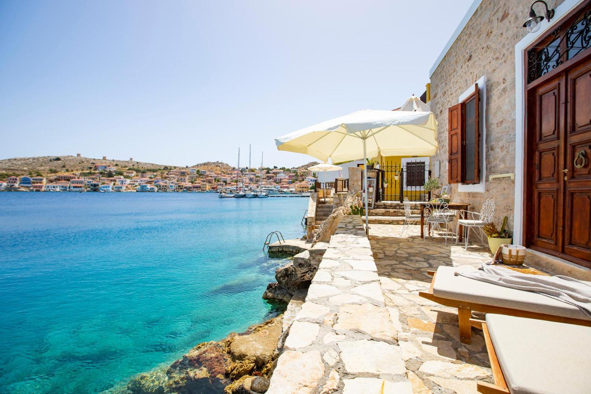 Villa Electra Chalki Town Bagian luar foto