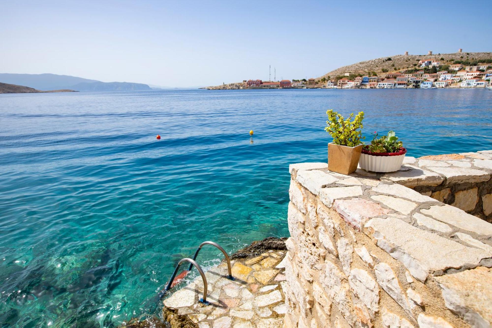Villa Electra Chalki Town Bagian luar foto
