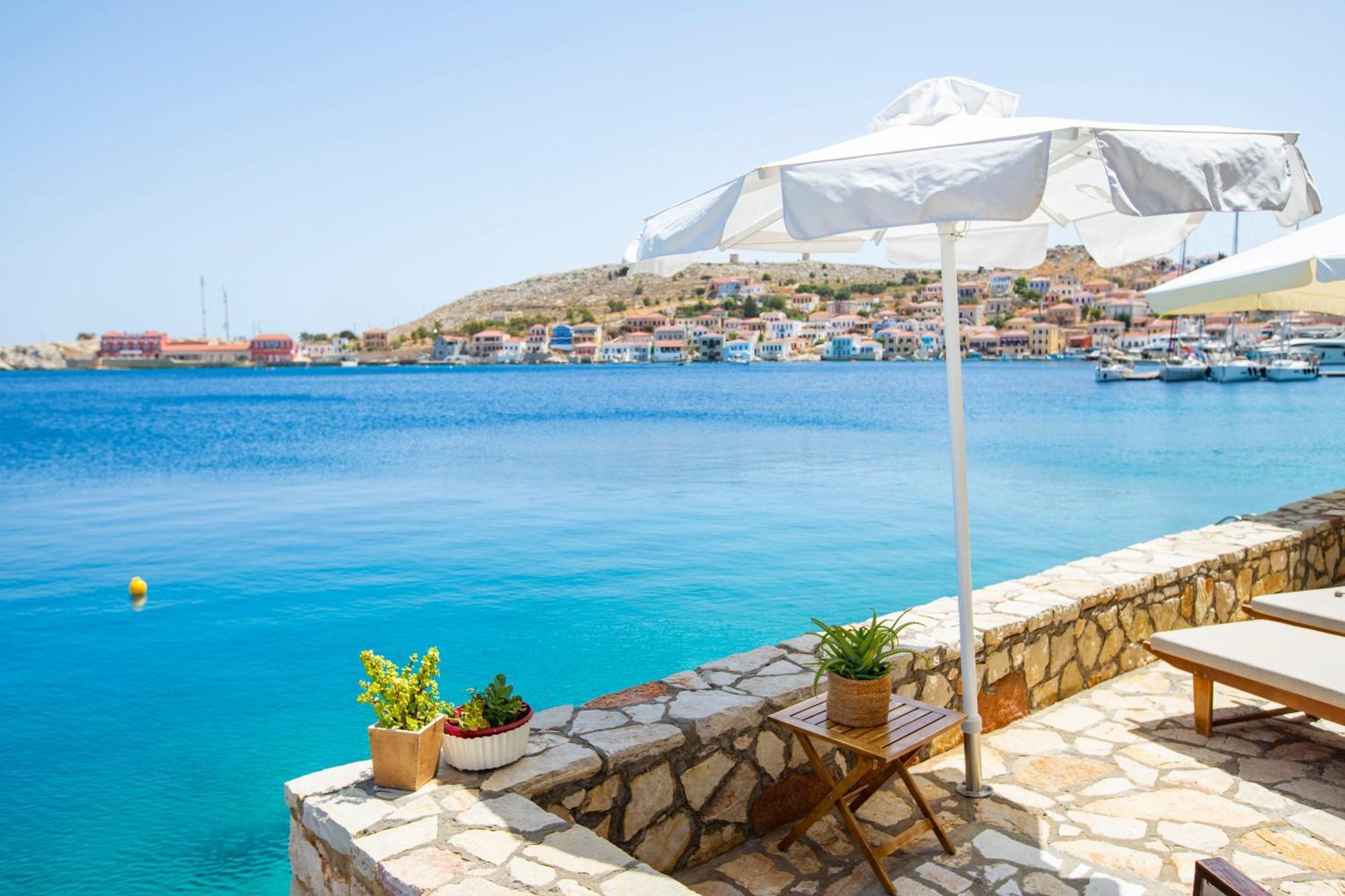 Villa Electra Chalki Town Bagian luar foto