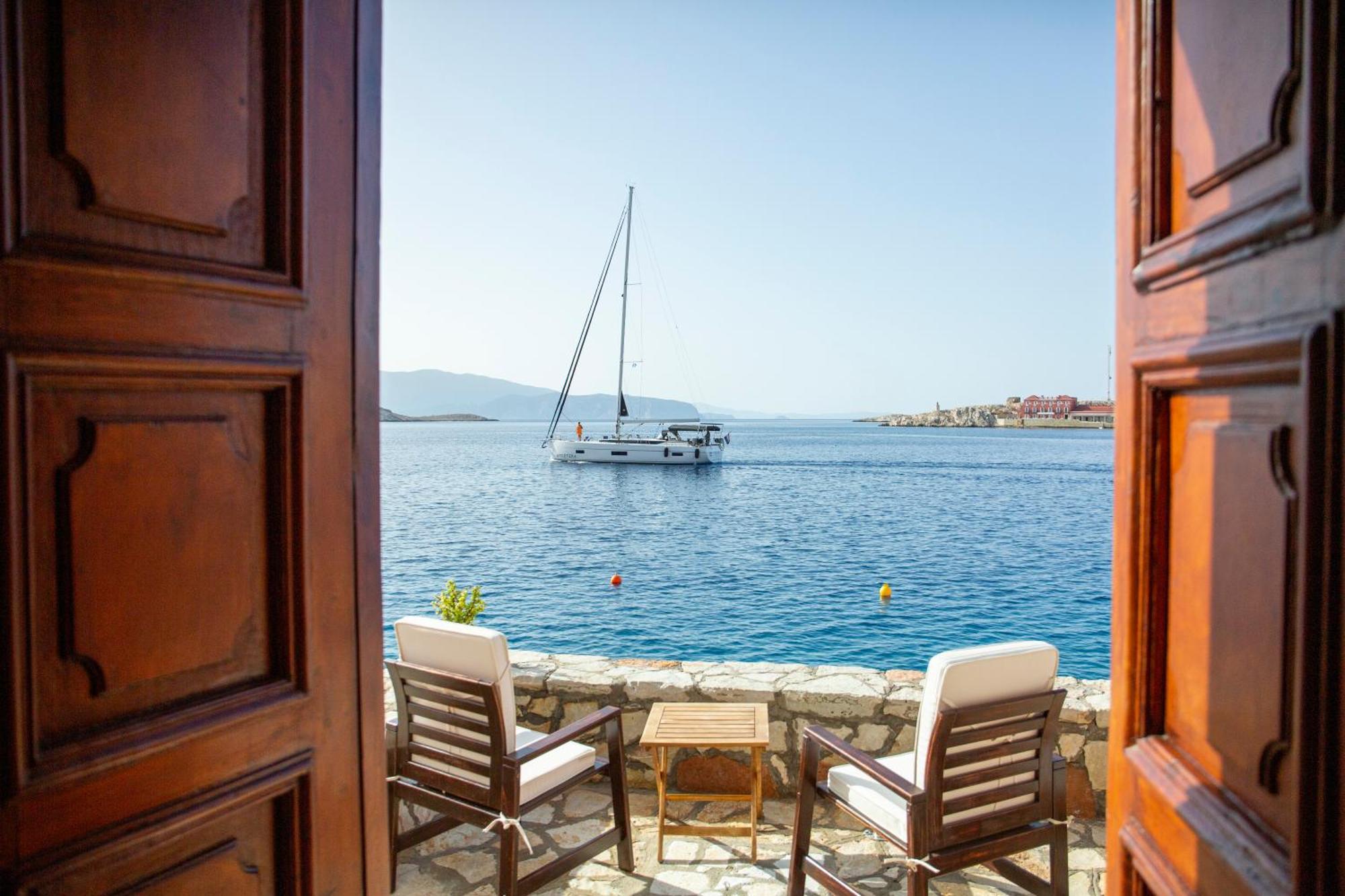 Villa Electra Chalki Town Bagian luar foto